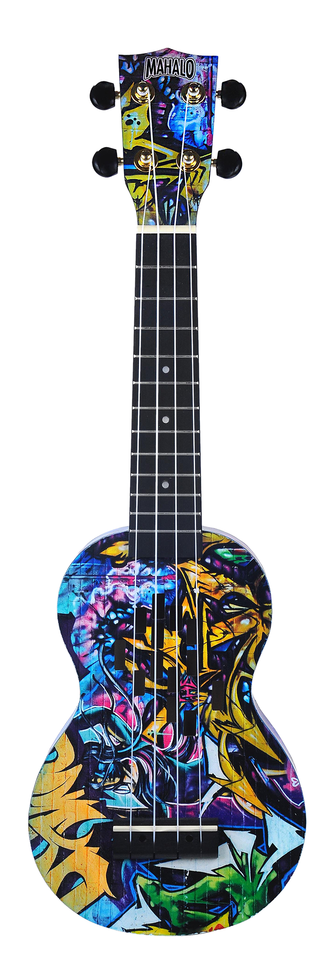 Mahalo | MA1GR | Graffiti | Soprano Ukulele Mahalo | MA1GR | Graffiti | Soprano Ukulele